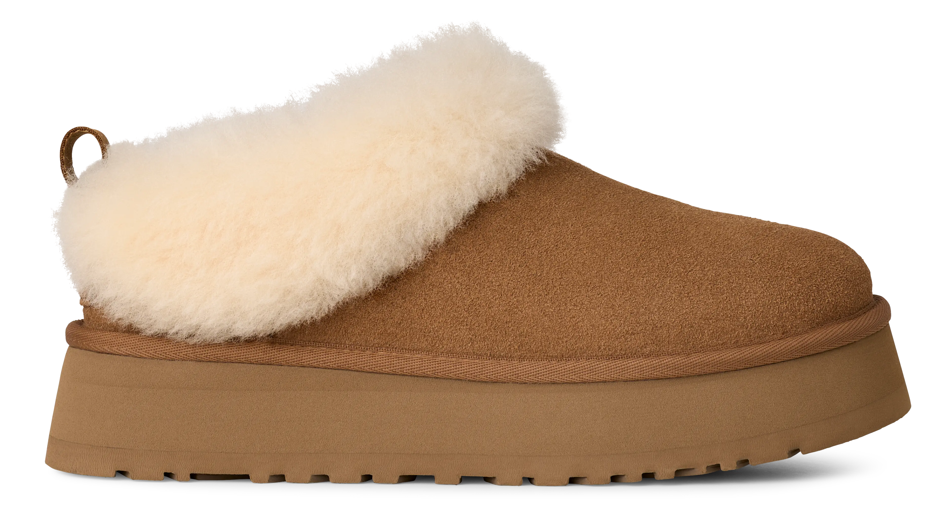 Women’s UGG Tazzelle – Cozy Sheepskin Indoor-Outdoor Platform Slipper    UGG