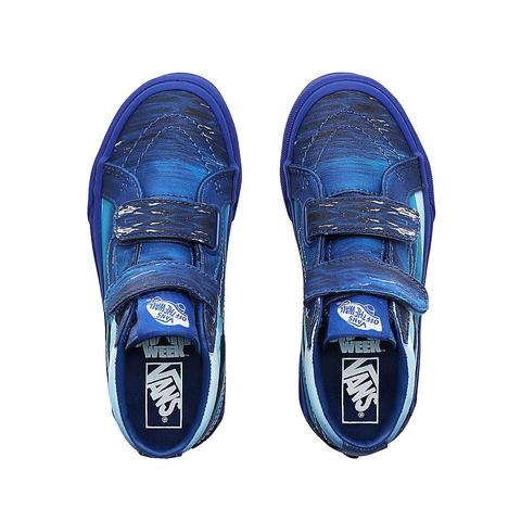Kid's Van's Sk8-Mid (Reissue) V – Classic Mid-Top with Easy Straps    VANS