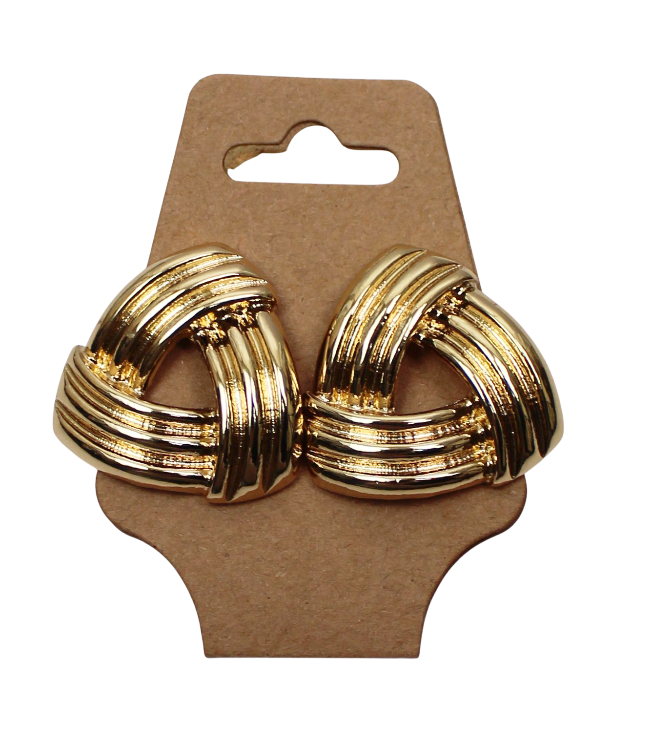 Joia Triangle Twist Earrings – Geometric Statement Earrings    JOIA TRADING CO.