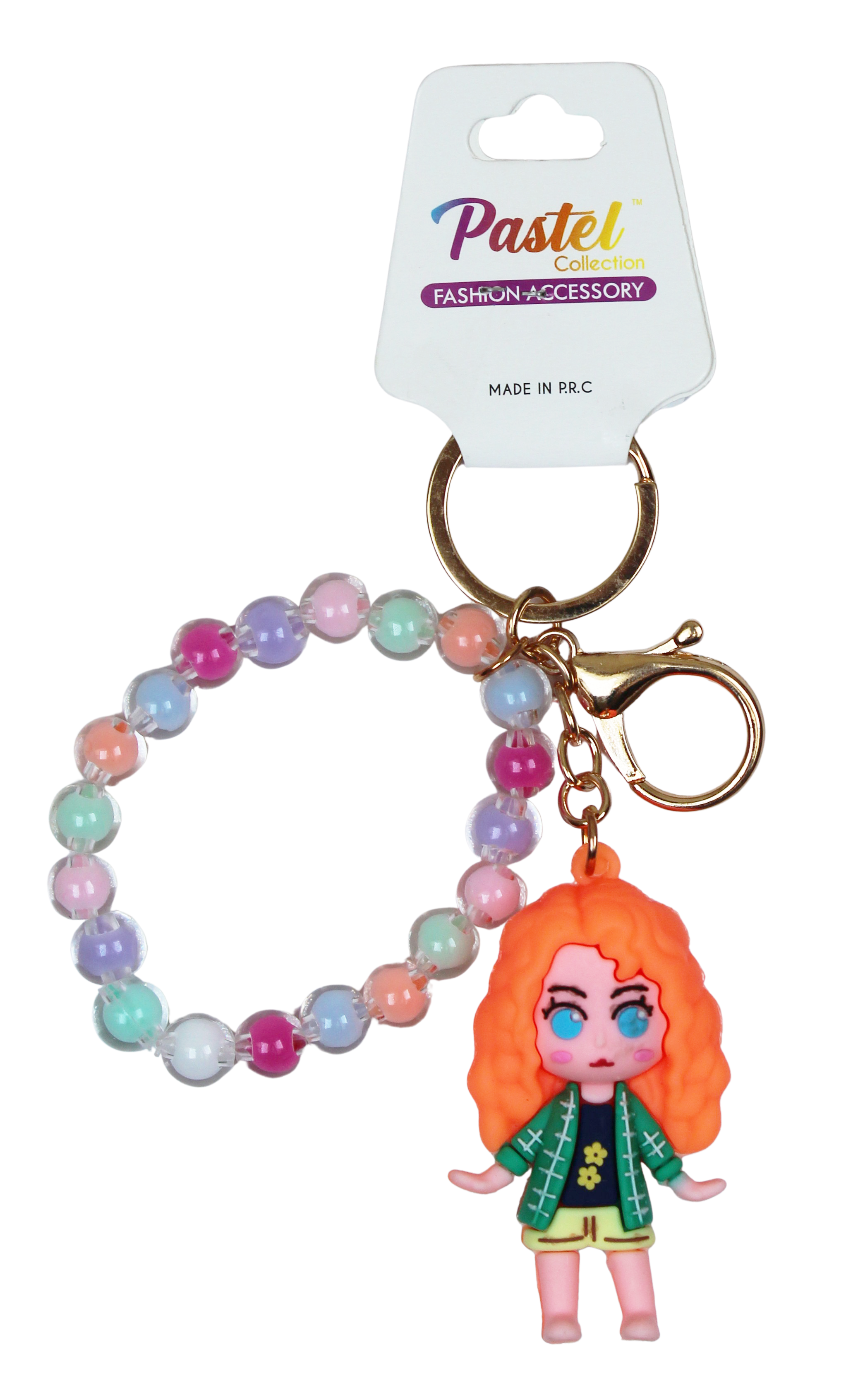 Joia Disney Princess Keychain – Beaded Charm Key Ring    JOIA TRADING CO.