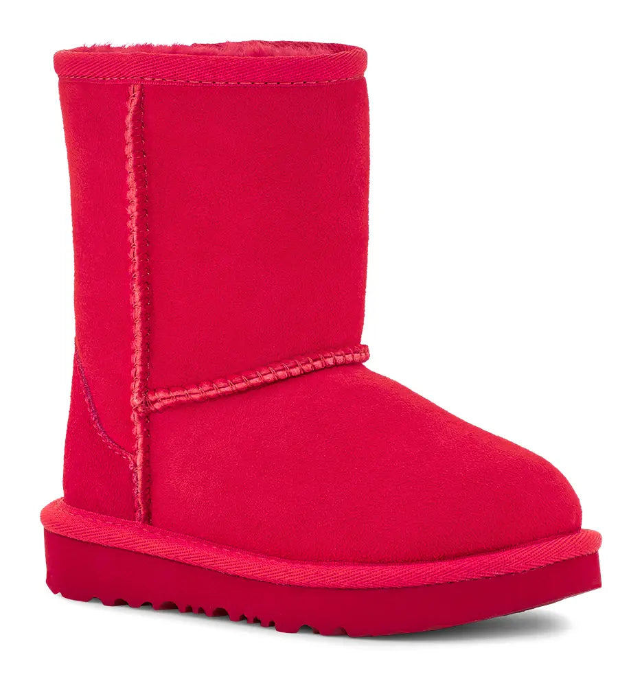 Toddler's UGG Classic Short II – Cozy & Lightweight for Little Feet  SAMBA-RED-12  UGG
