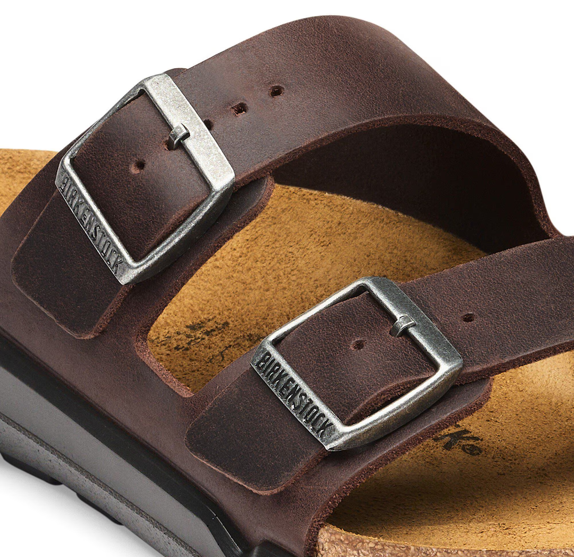 Men's Birkenstock Arizona Crosstown – Oiled Leather Sandals    BIRKENSTOCK
