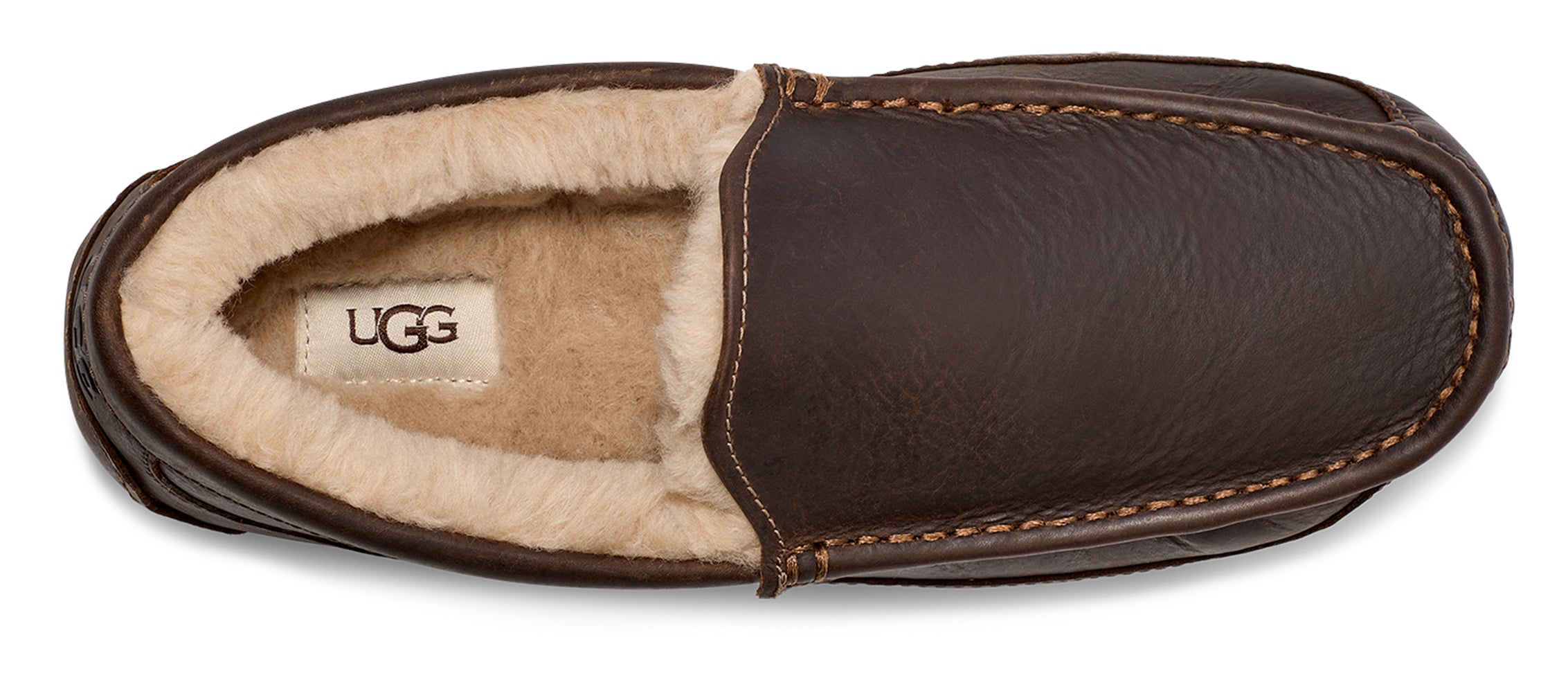 Men's UGG Ascot (Leather) – Classic Loafer-Style Slipper