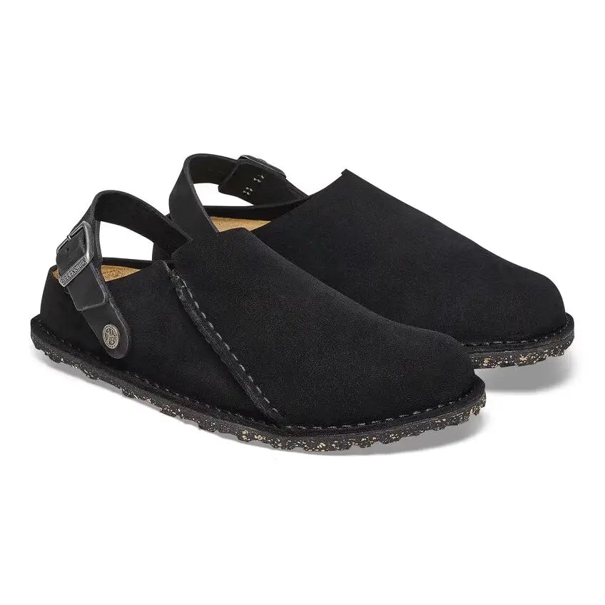 Birkenstock Lutry – Convertible Suede Clogs for All-Day Comfort -   -  BIRKENSTOCK