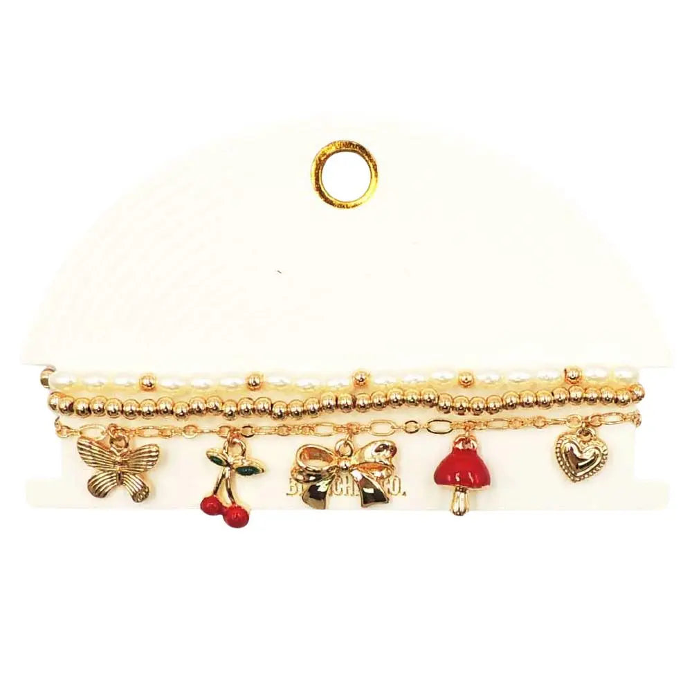 Joia Accessories Lily Charm Bracelet – Fun & Stylish Everyday Accessory    JOIA TRADING CO.