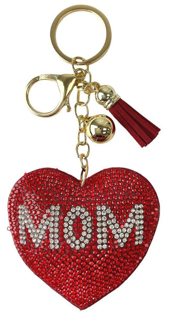 Joia Badazzled Keychains – Rhinestone Tassel Key Chain Accessory    JOIA TRADING CO.