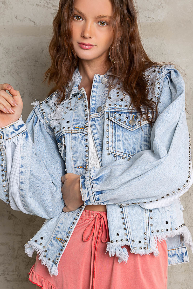 Rustic Babe Jacket – Edgy Denim Meets Chic Style