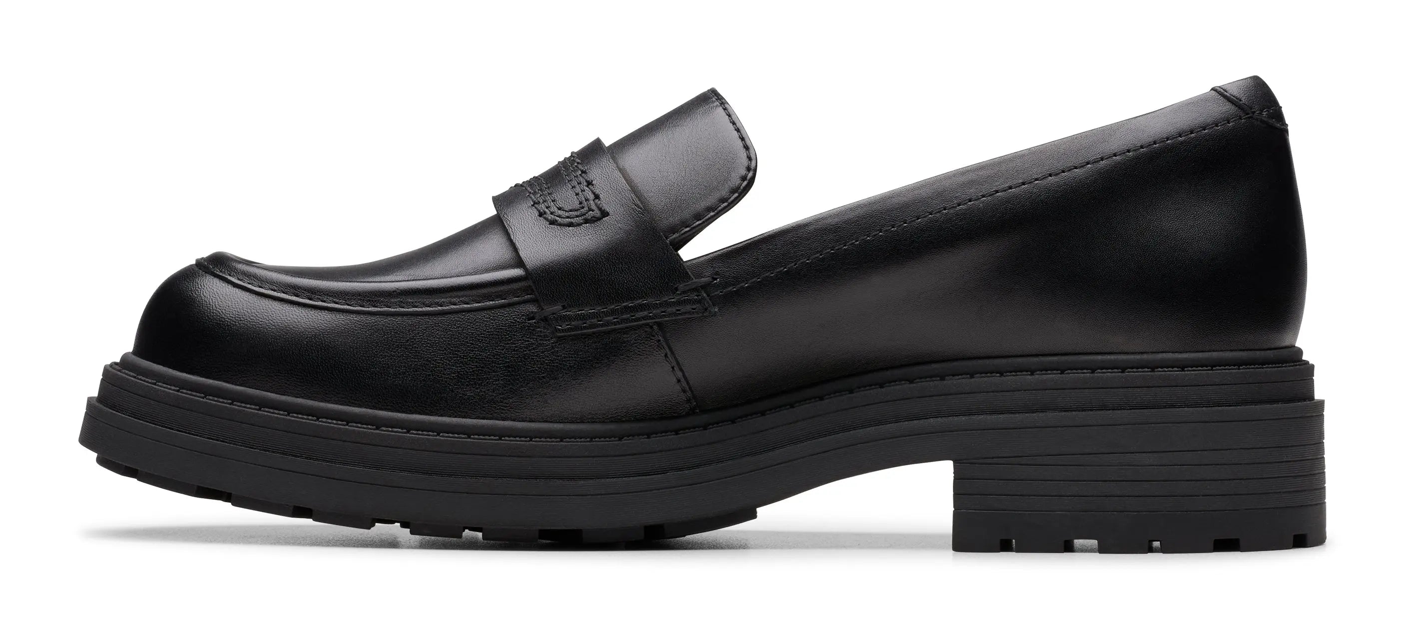 Women's Clarks Orinoco3 Edge Loafers – Classic Leather Comfort & Style    CLARKS