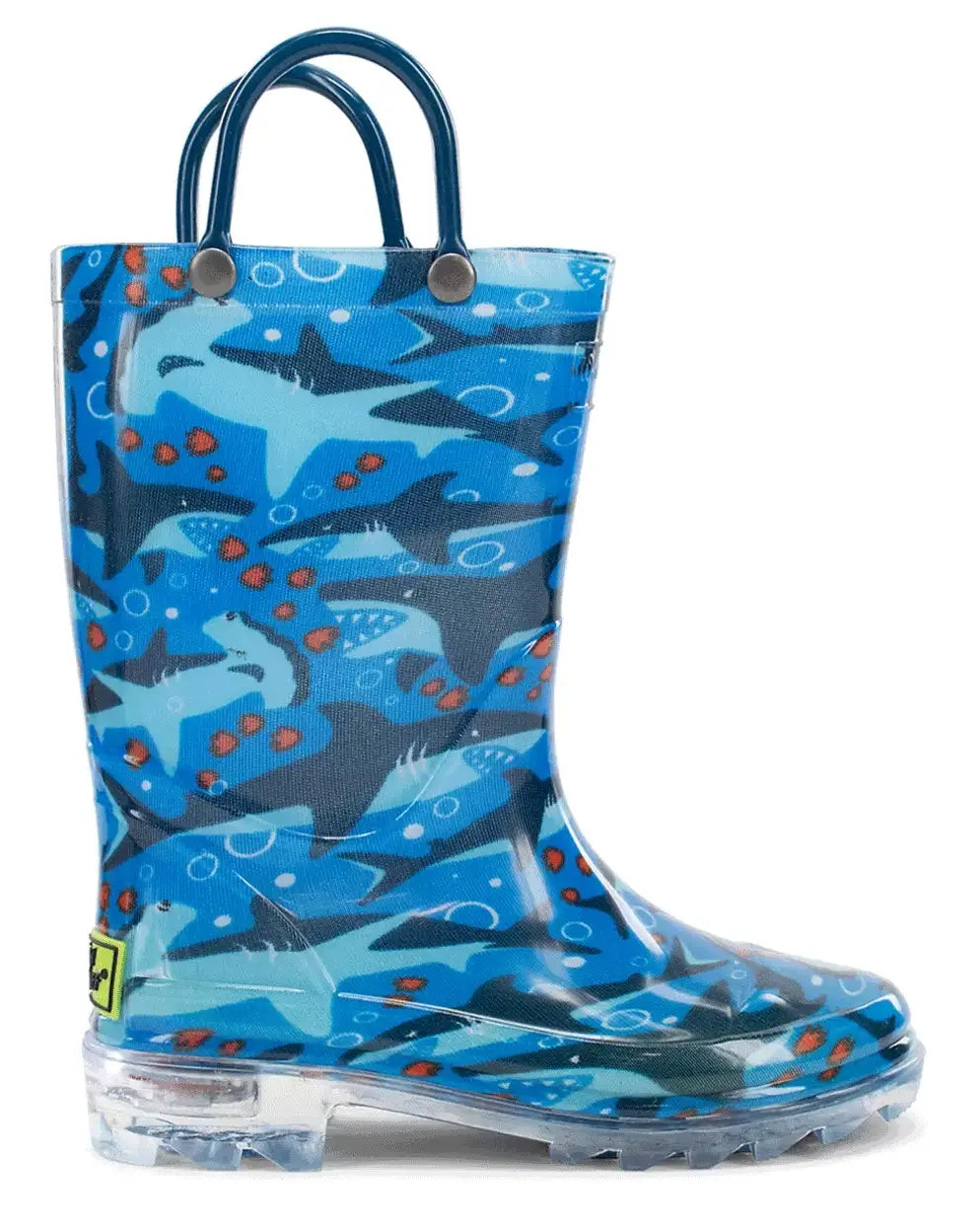 Toddler Western Chief Shark Chase Lighted Boots – Splashy Adventures with Light-Up Fun  Product variant 