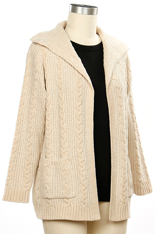 L. Hamrick Cottage Mornings Cardigan – Cozy Texture with Timeless Charm