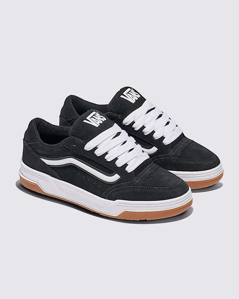 Kids' Vans Hylane Skate-Inspired Shoes – Retro-Modern Style for Kids  BLACK-WHITE-3  VANS