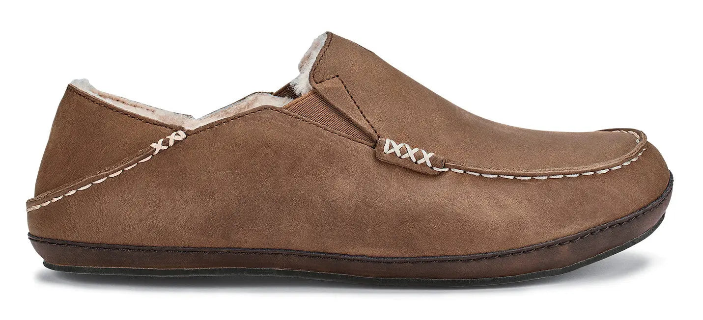 Olukai Men\'s Brown Slip-On Slippers OluKai - Brandclub - OLUKAI Moloa Slipper, Men main image 2