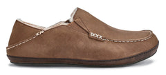 Men’s OluKai Moloā Slipper – Premium Leather Comfort & Island-Inspired Style    OLUKAI