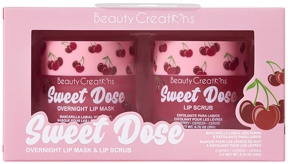 Joia Beauty Creations Sweet Dose Lip Set – Overnight Mask & Scrub  CHERRY  JOIA TRADING CO.