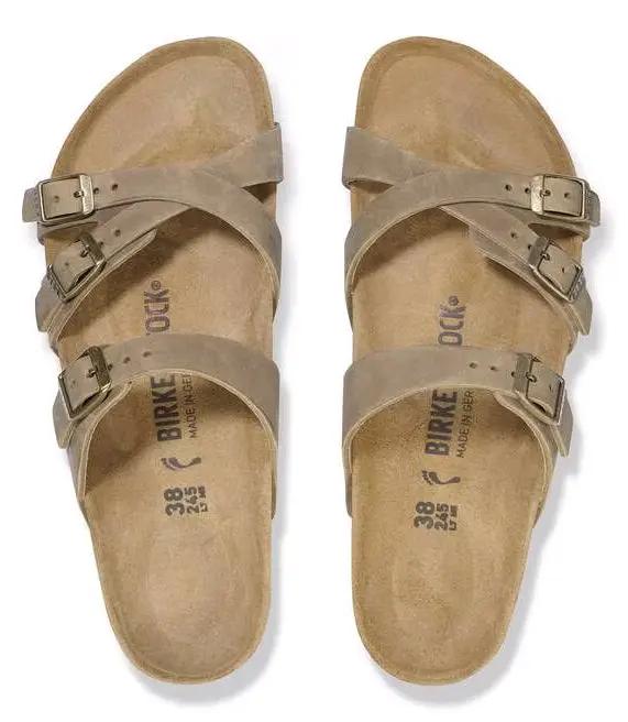 Birkenstock Women’s Franca Oiled Leather – Elegant Comfort Redefined    BIRKENSTOCK