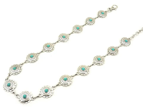 Joia Mesa Moon Belt – Turquoise Inspired Western Belt