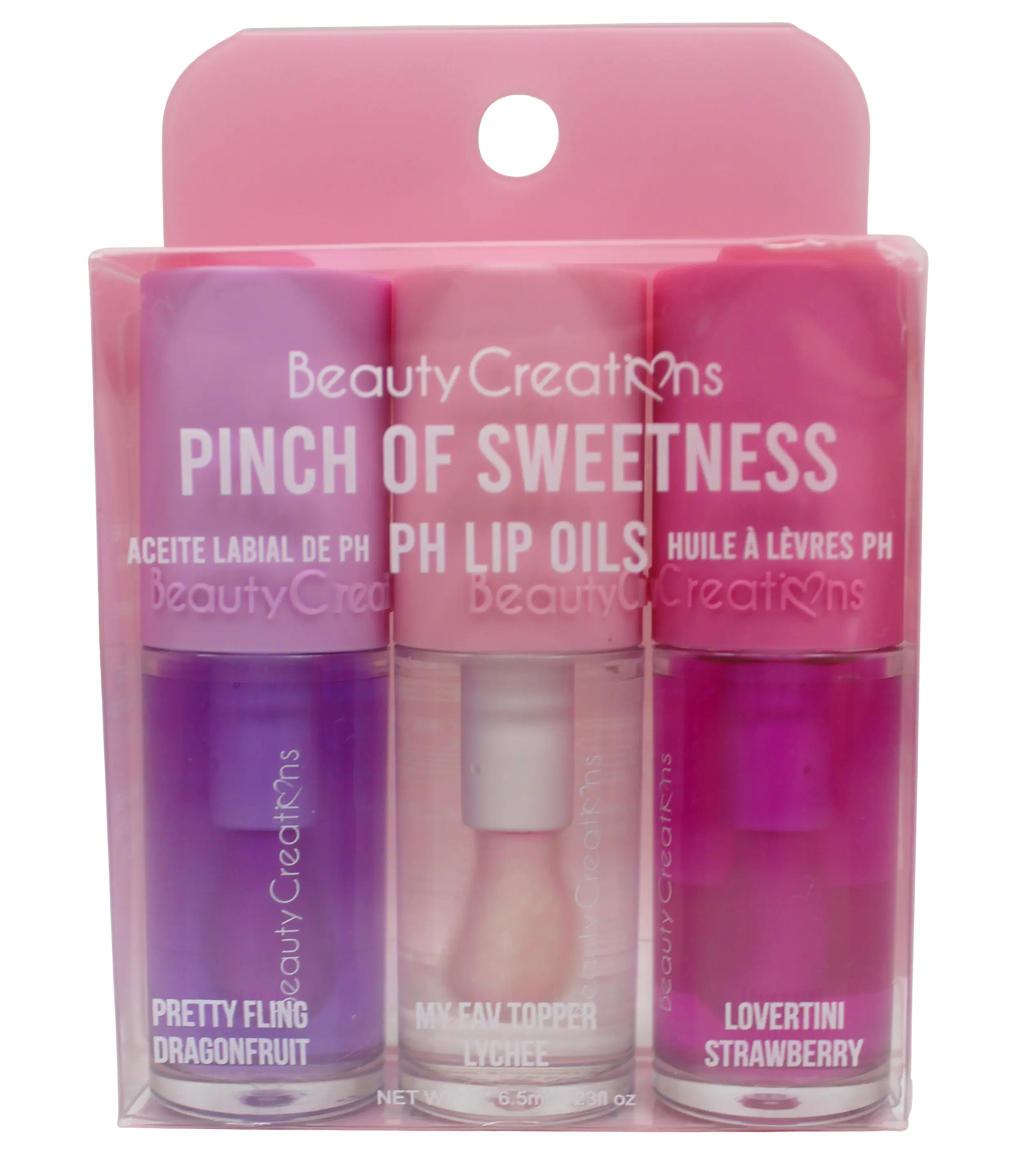 Joia Accessories Beauty Creations Pinch of Sweetness Lip Oils – Hydrating & Nourishing Shine  TJM1 / EA  JOIA TRADING CO.