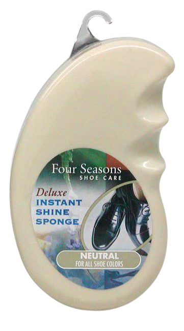 Four Seasons Deluxe Instant Shine Sponge – Quick Shoe Shine    BURTEN DISTRIBUTION