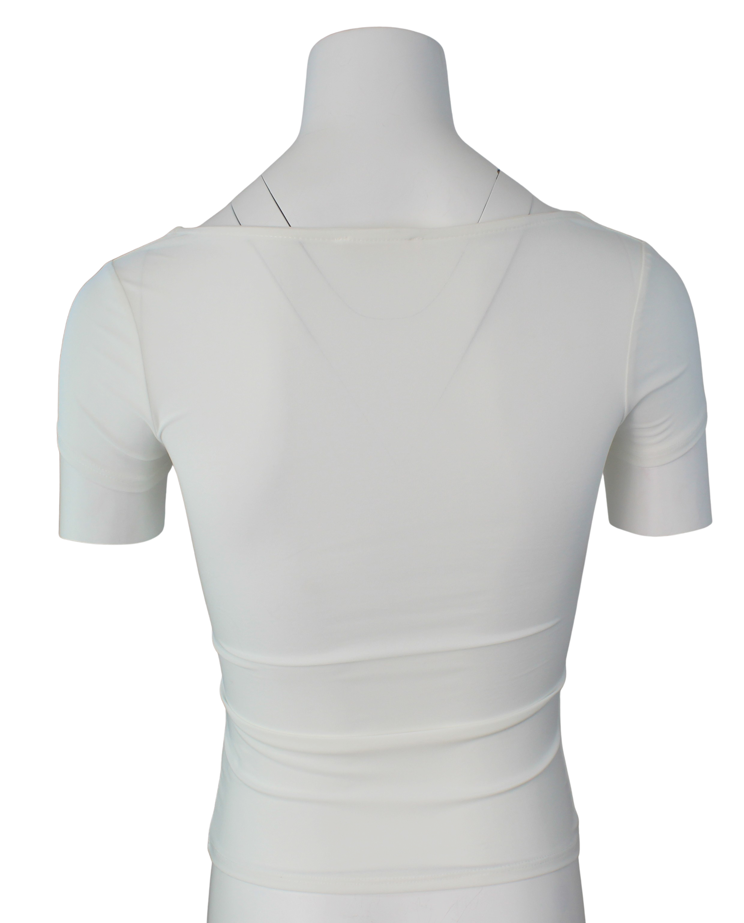 Timing Everyday Square Neck Tee – Fitted Essential Top    TIMING INC