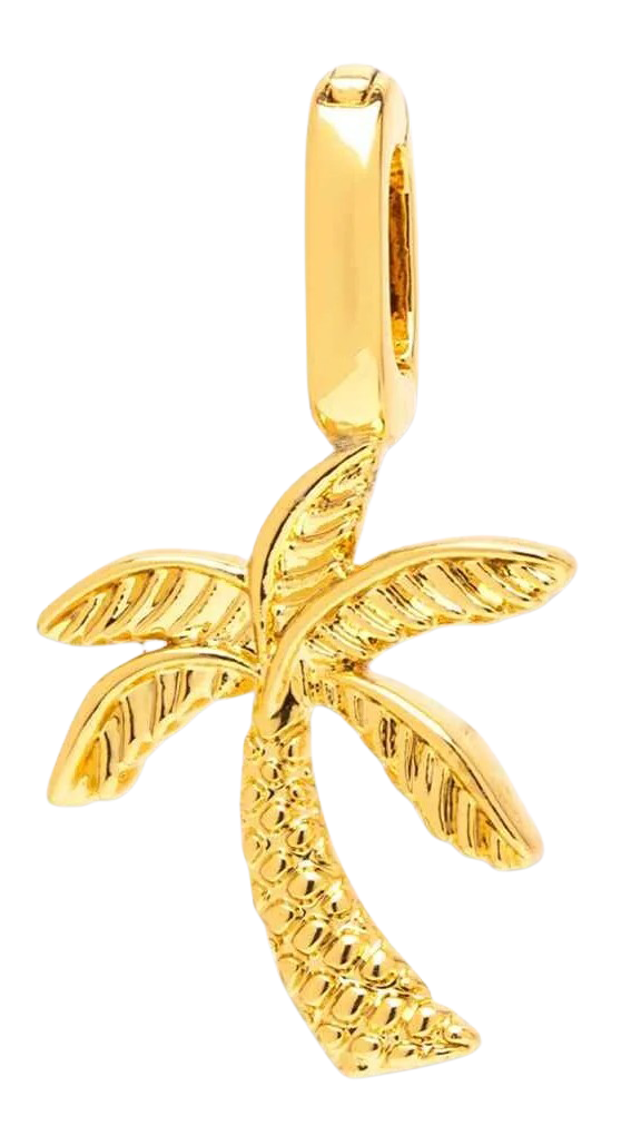 Pura Vida Harper Palm Tree Charm – Tropical Custom Jewelry    PURA VIDA BRACELETS