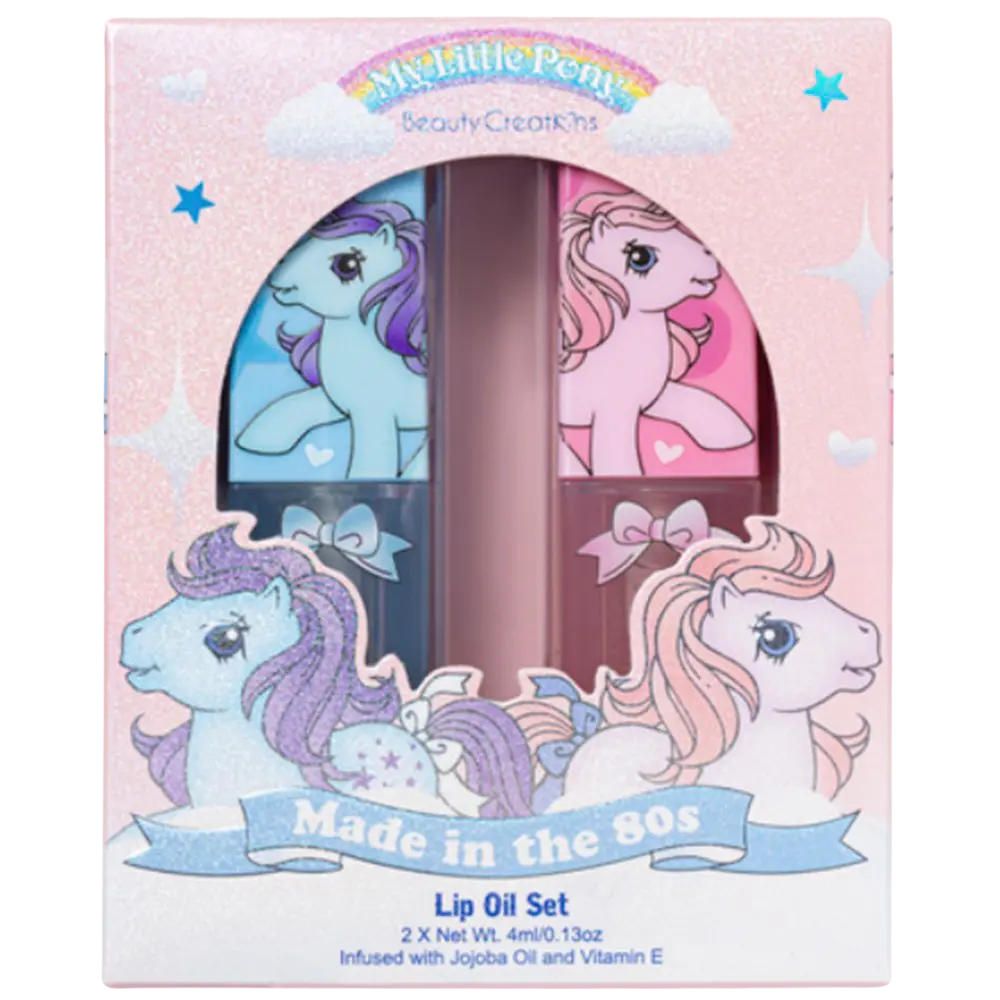 Joia Accessories My Little Pony Lip Oil Set – Hydrating Gloss Duo with Jojoba Oil & Vitamin E    JOIA TRADING CO.
