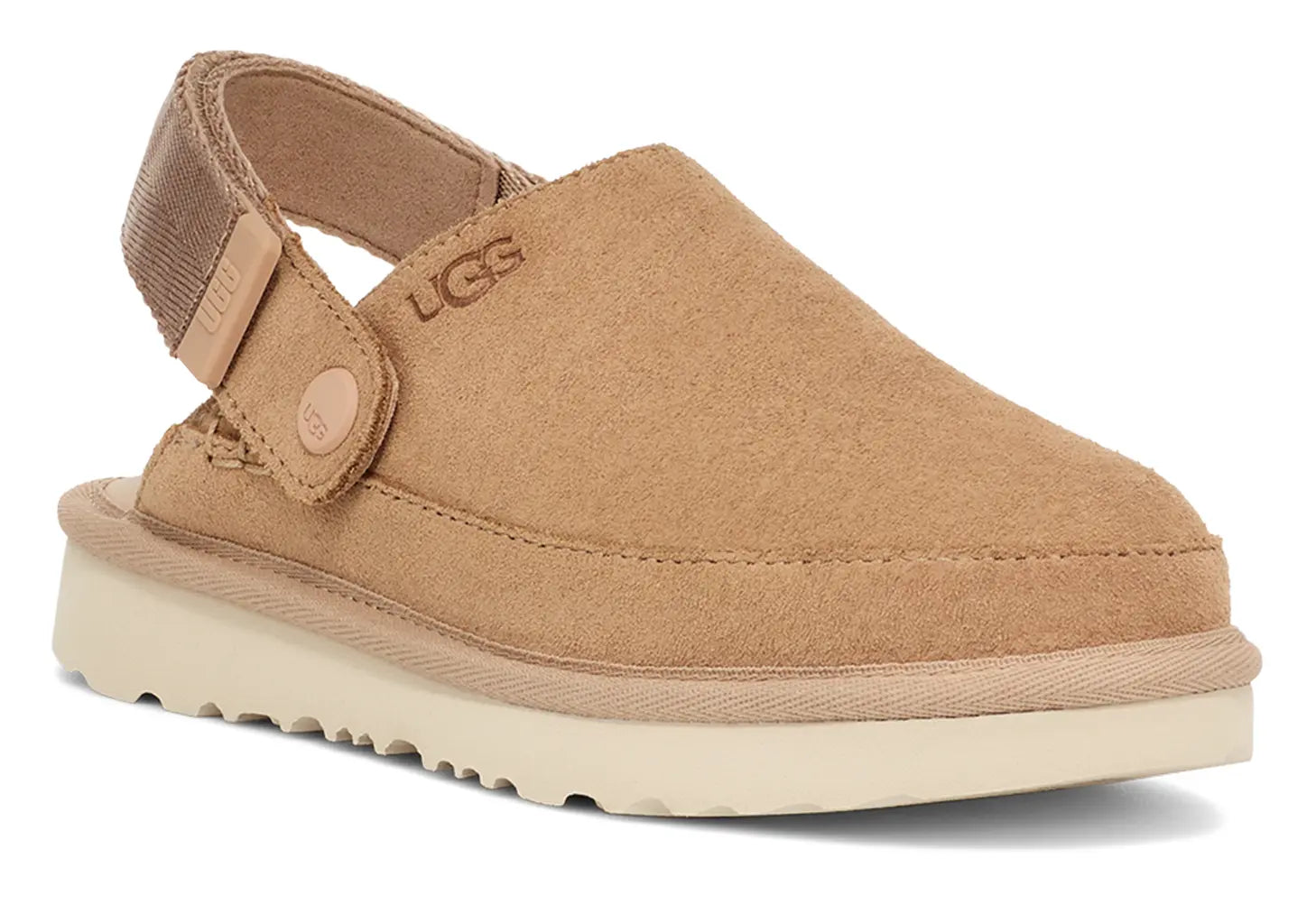 UGG Kids' Goldenstar Clog – Cozy, Secure & Play-Ready  DRIFTWOOD-13  UGG
