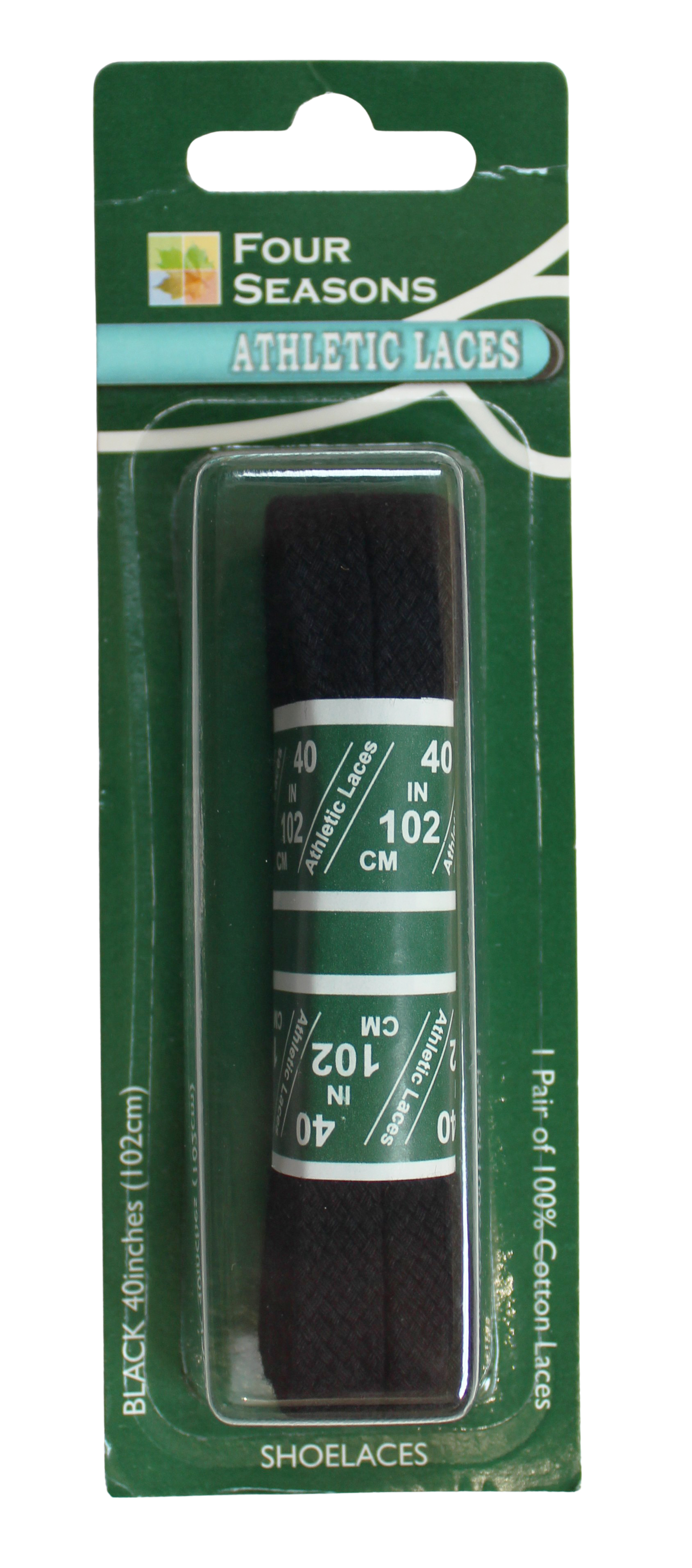 Four Seasons Athletic Laces – Durable, Secure Fit for Active Wear  WHITE / 40"  BURTEN DISTRIBUTION