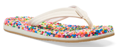 Kid's Sanuk Bubblecush Sandals – Bouncy Footbed Flip Flops    SANUK