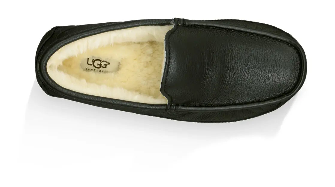 The Men’s UGG Ascot (Leather) Slipper – Timeless Style & Everyday Comfort    UGG