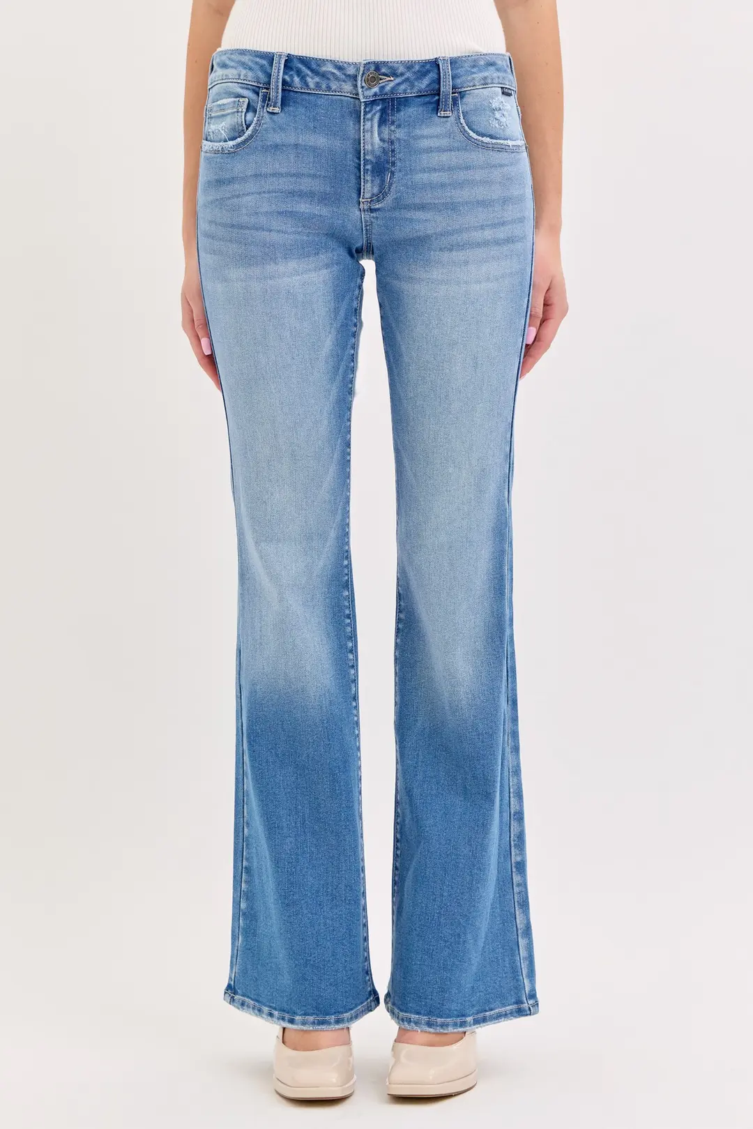 Cello Amelia Low Rise Flare Jeans – A Classic Flare with a Modern Fit