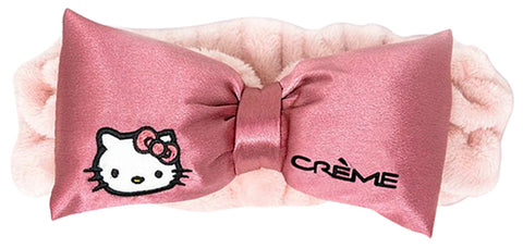 Joia Hello Kitty Silk Bow Plush Spa Headband – Cute & Cozy