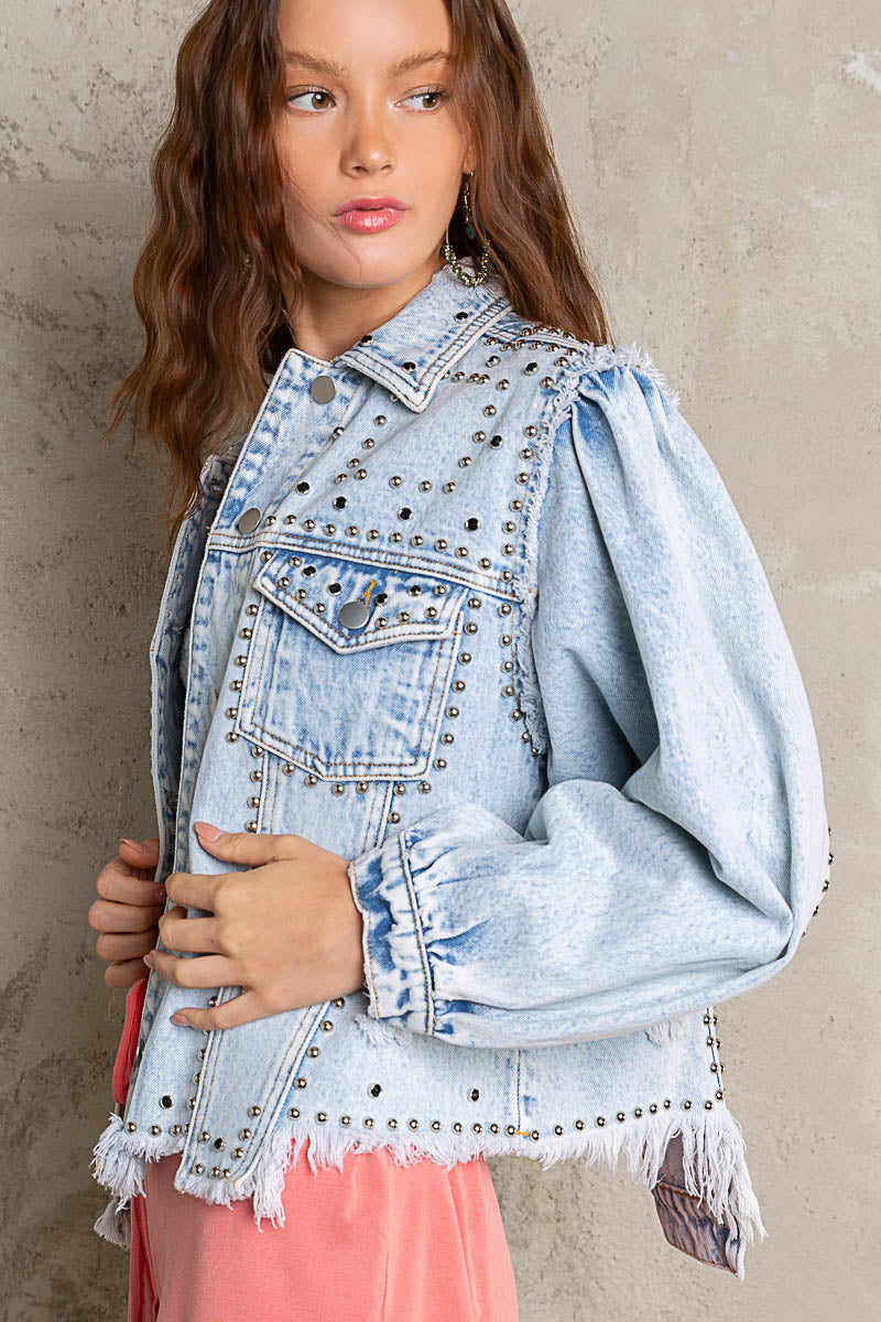 Rustic Babe Jacket – Edgy Denim Meets Chic Style