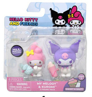 Joia Hello Kitty & Friends 2pc Figure Set – Cute Collectible Figures  MY MELODY & KUROMI  JOIA TRADING CO.