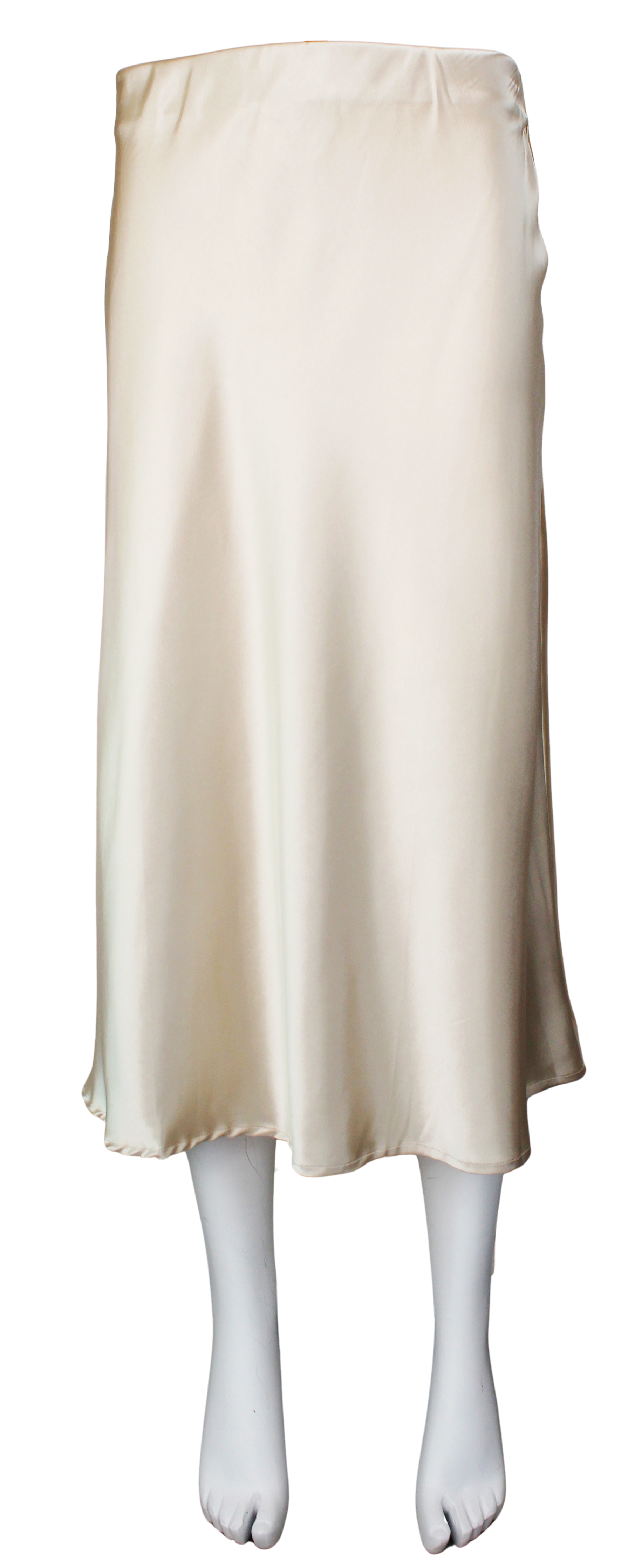 Timing Cocktail Hour Skirt – Elegant Flowy Satin Skirt    TIMING INC