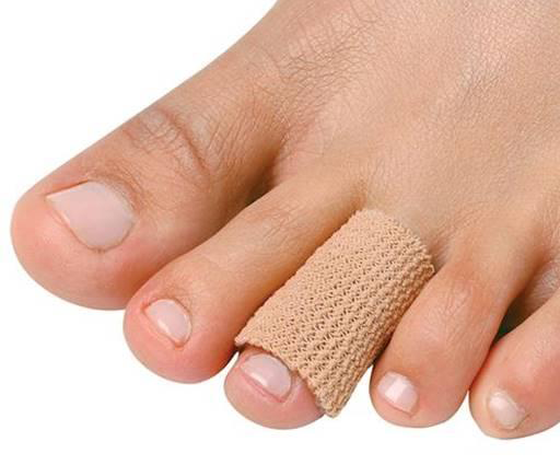 PediFix Visco-GEL Fabric-Covered Toe Tube – Soothing Protection for Toes    PEDIFIX