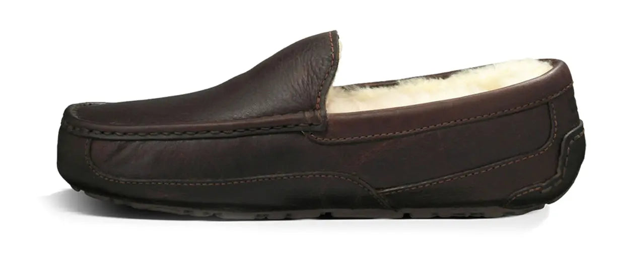 The Men’s UGG Ascot (Leather) Slipper – Timeless Style & Everyday Comfort    UGG