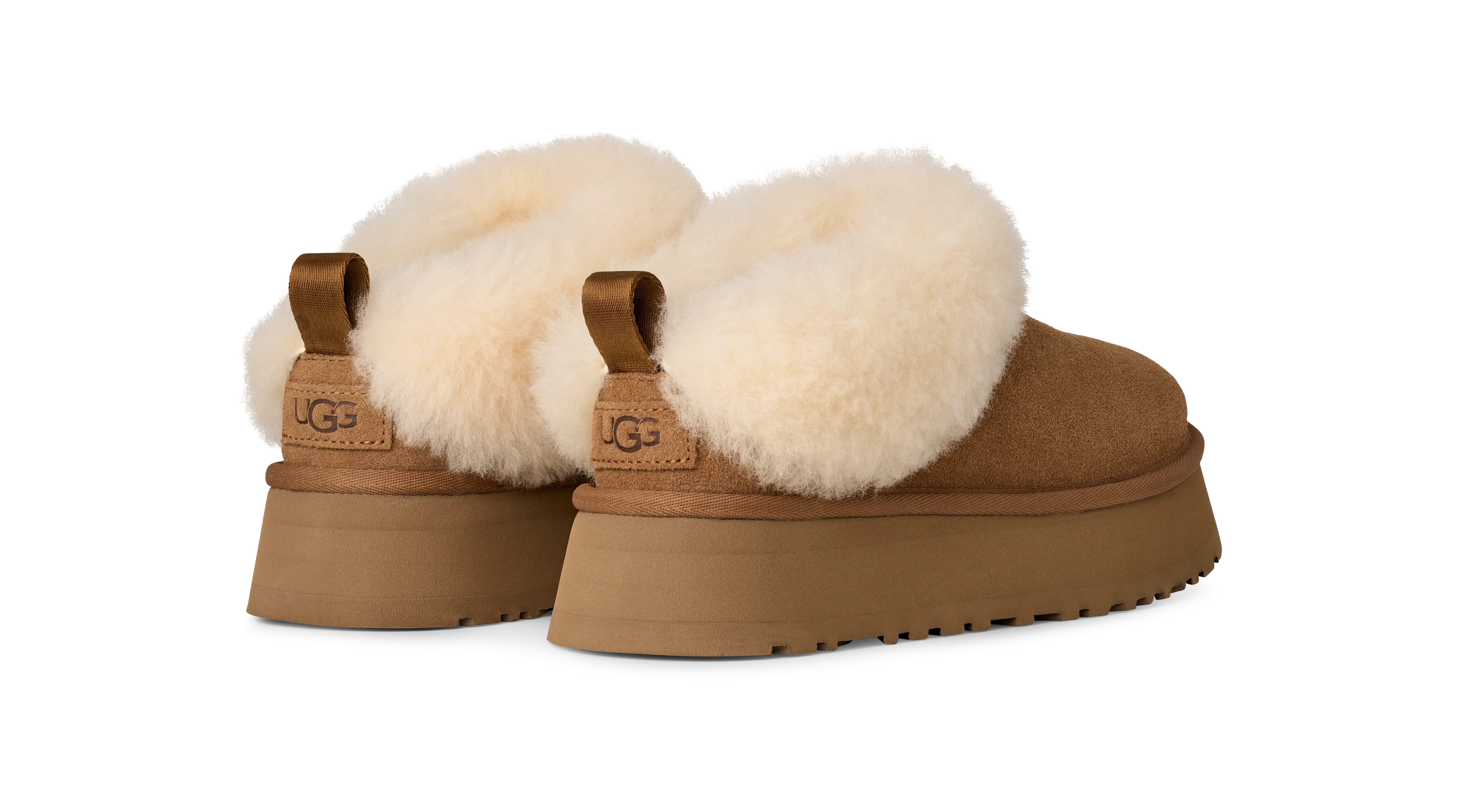 Women’s UGG Tazzette – Cozy Sheepskin Indoor-Outdoor Platform Slipper    UGG