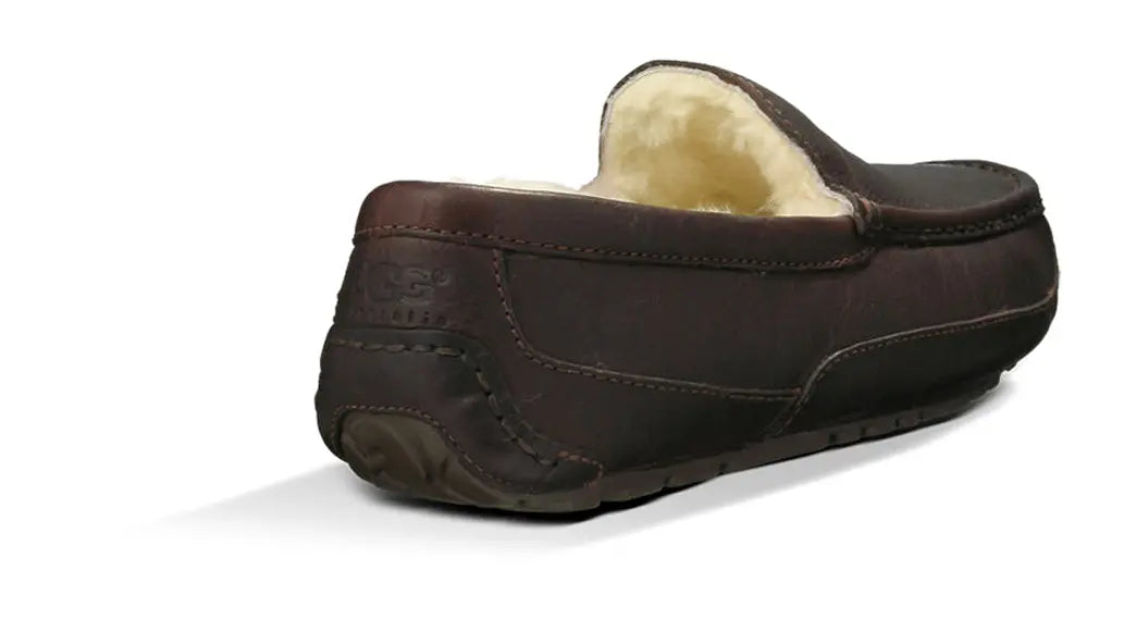 The Men’s UGG Ascot (Leather) Slipper – Timeless Style & Everyday Comfort    UGG