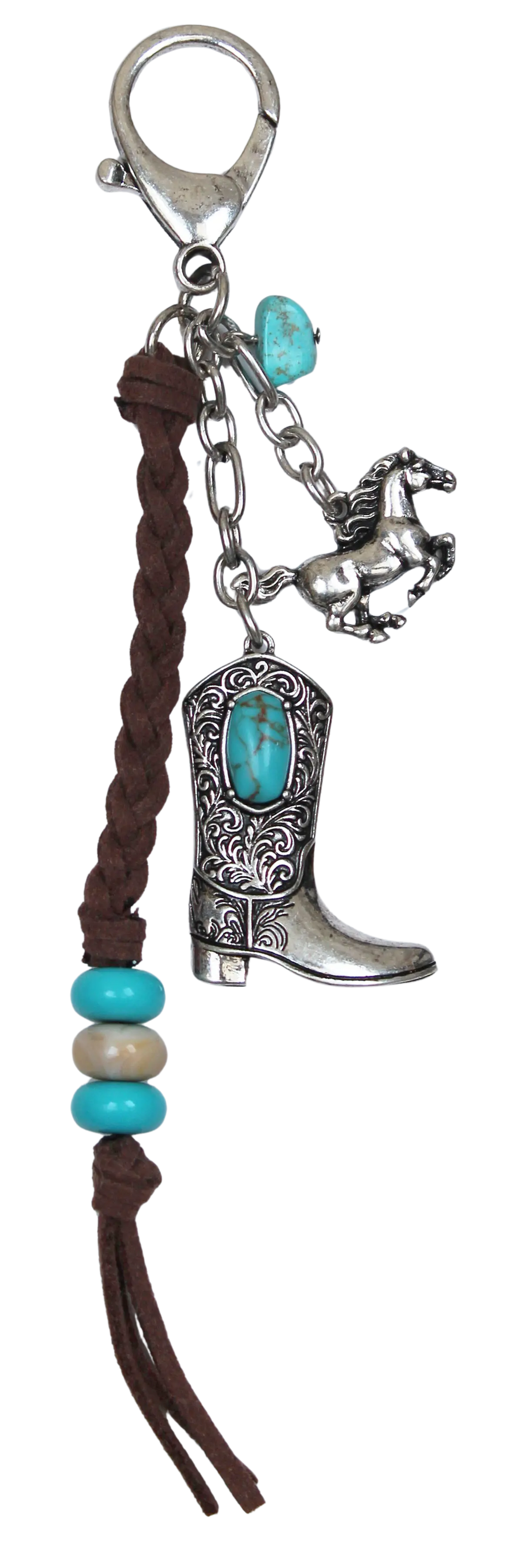 Western Round Up Keychain by Joia – Rustic Style With Western Spirit