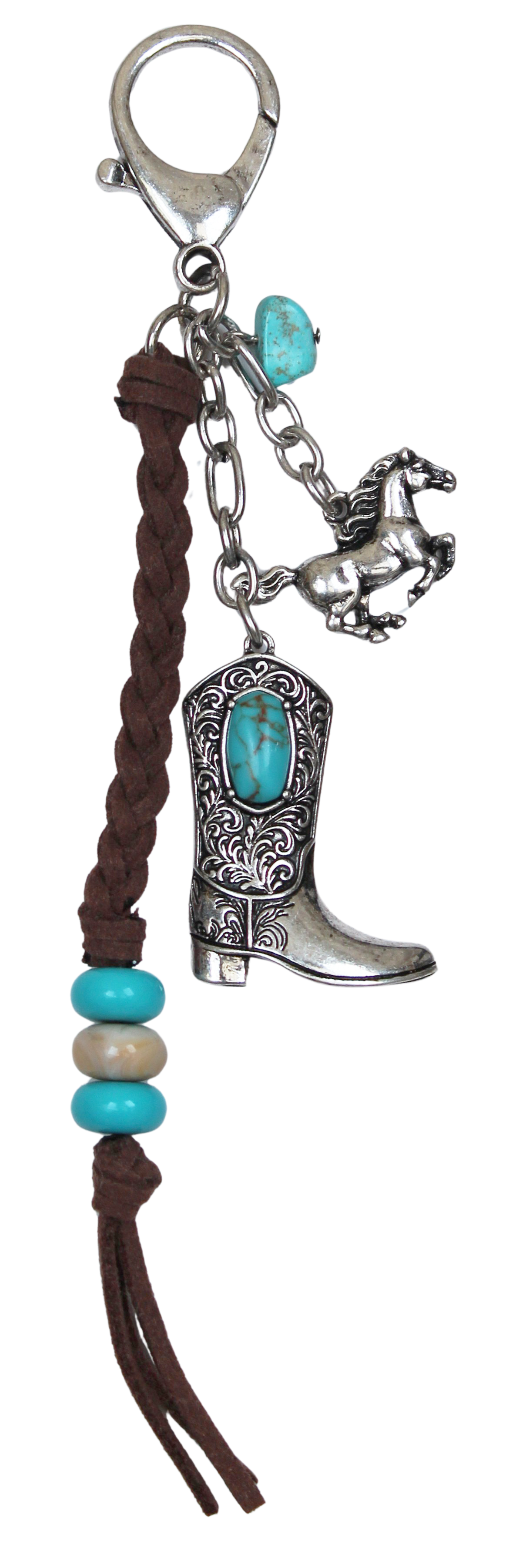 Joia Western Round Up Keychain – Rustic Style With Western Spirit    JOIA TRADING CO.