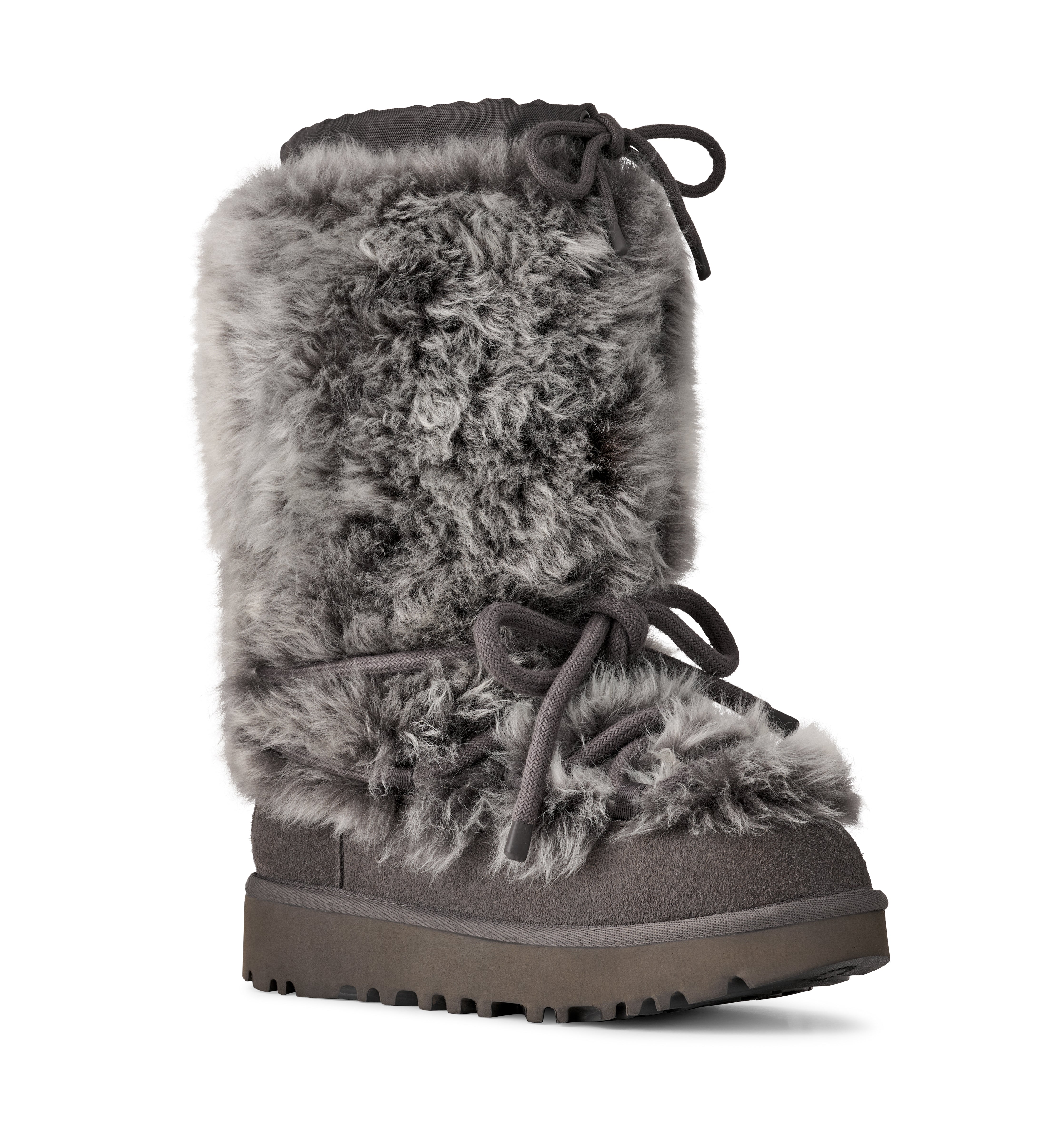 Women’s UGG Classic Tall Chalet – Cozy Winter Boot with UGGplush™ Comfort  CHARCOAL / 9  UGG