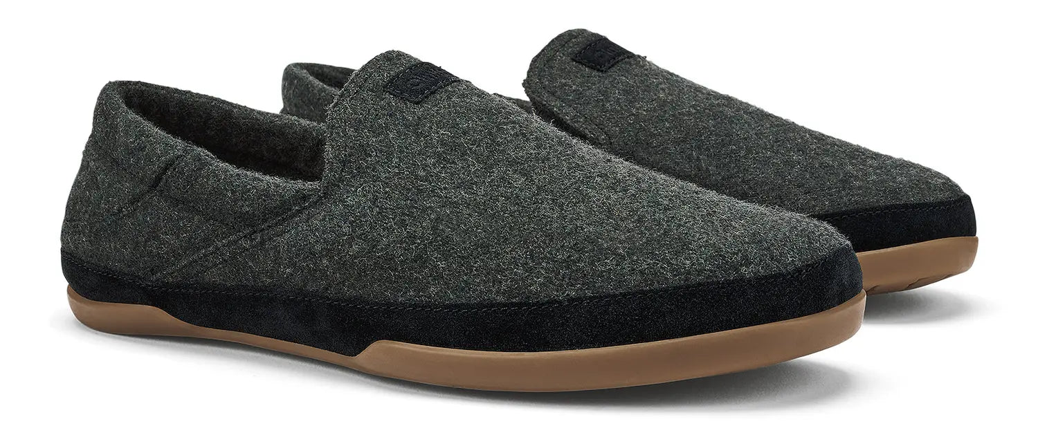 Men’s Olukai Kākaha – Cozy Slip-On with Durable Outsole    OLUKAI
