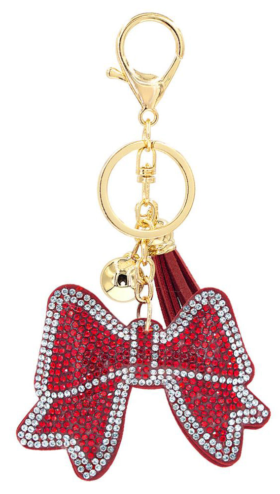 Joia Badazzled Keychains – Rhinestone Tassel Key Chain Accessory    JOIA TRADING CO.