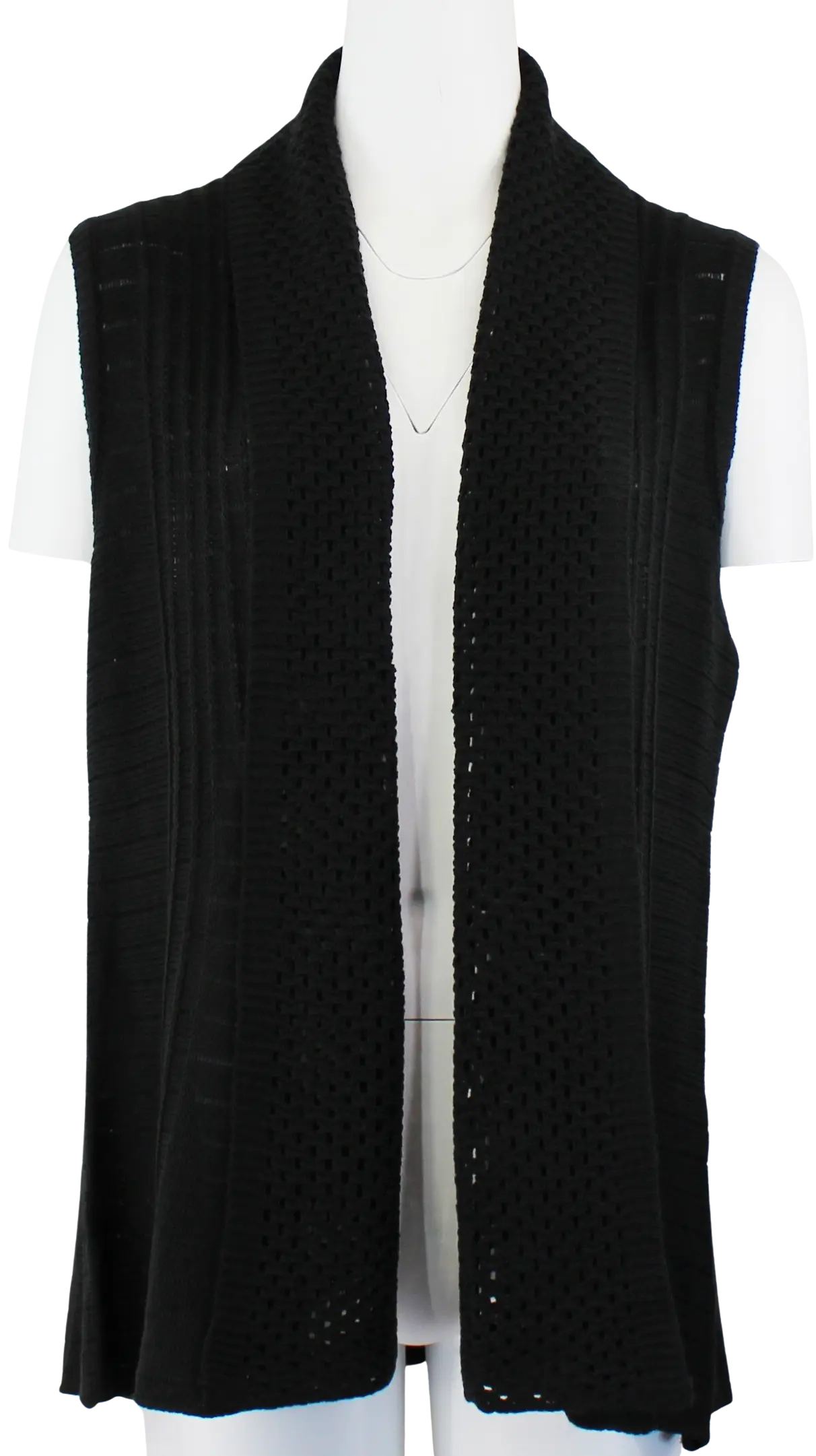 L. Hamrick Natalie Sweater Vest – Classic, Cozy & Effortlessly Stylish  BLACK-XL  L HAMRICK