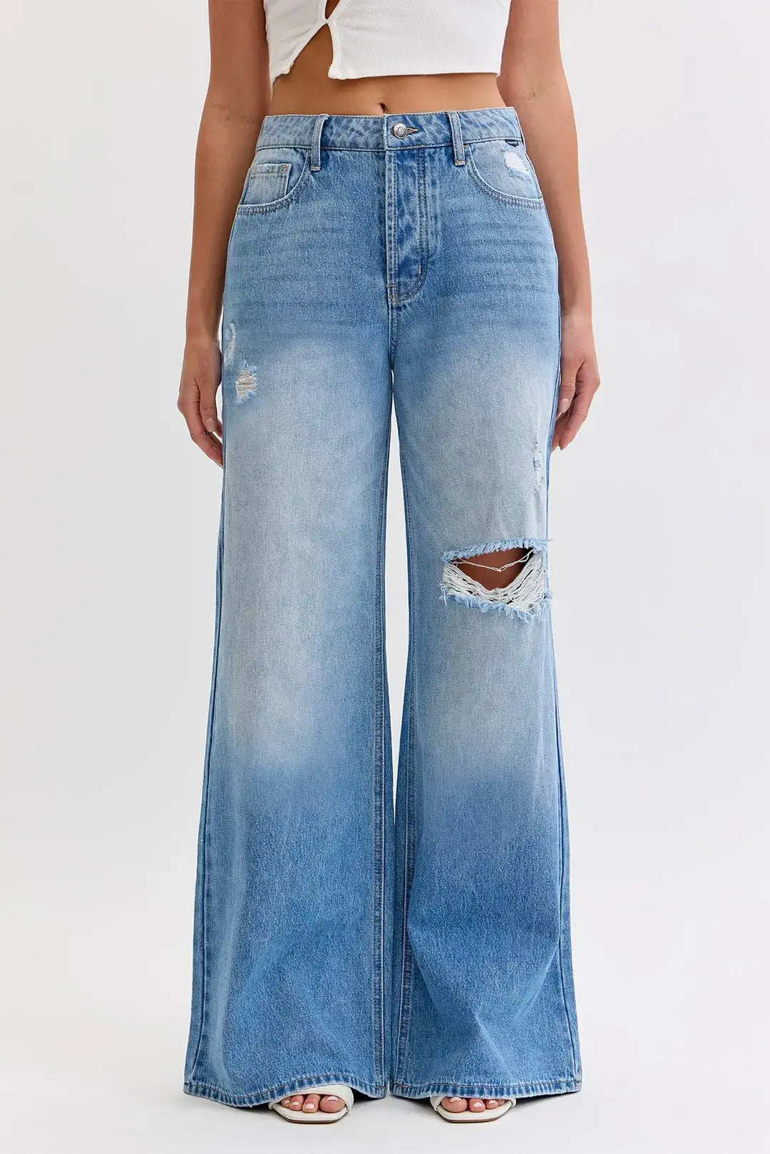 MIRANDA HIGH RISE WIDE LEG JEANS  Product variant 