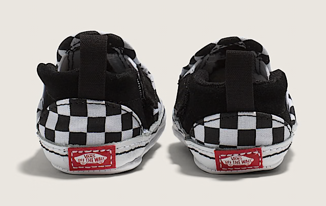 Infant Vans Slip-On V Crib – Classic Checkerboard Style for Little Feet