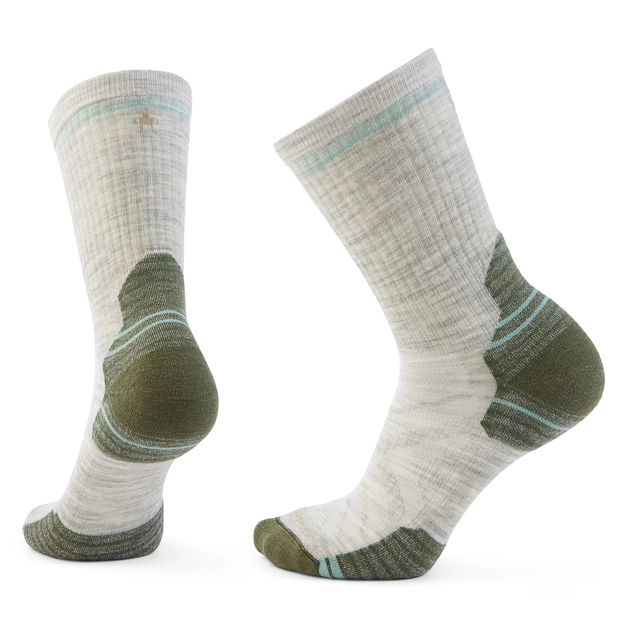 Women's SmartWool Hike Targeted Cushion Crew Socks – Merino Wool & Trail Ready  ASH / L  SMART WOOL