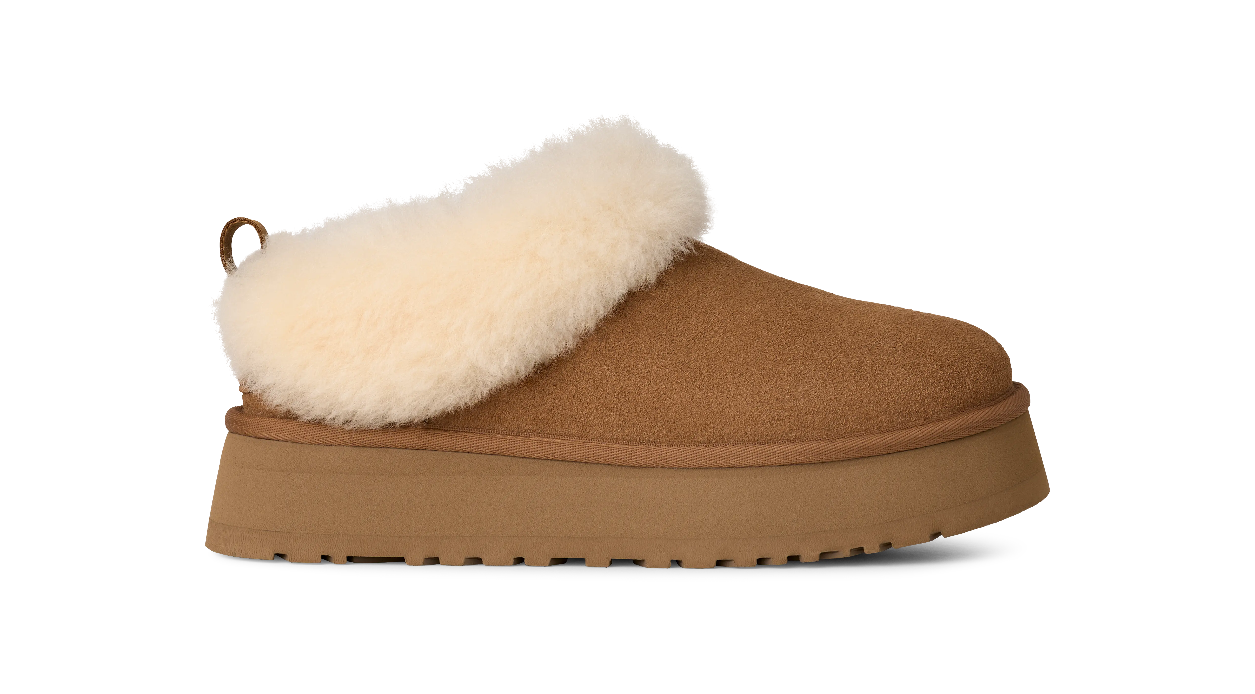 Women’s UGG Tazzette – Cozy Sheepskin Indoor-Outdoor Platform Slipper    UGG