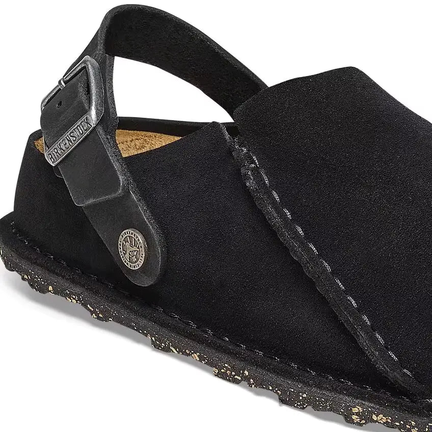 Birkenstock Lutry – Convertible Suede Clogs for All-Day Comfort -   -  BIRKENSTOCK