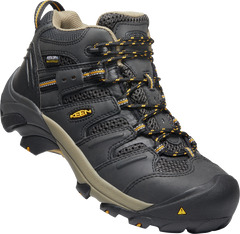 Men's KEEN Utility Lansing Mid Waterproof (Steel Toe) – Built for Jobsite Durability    KEEN UTILITY